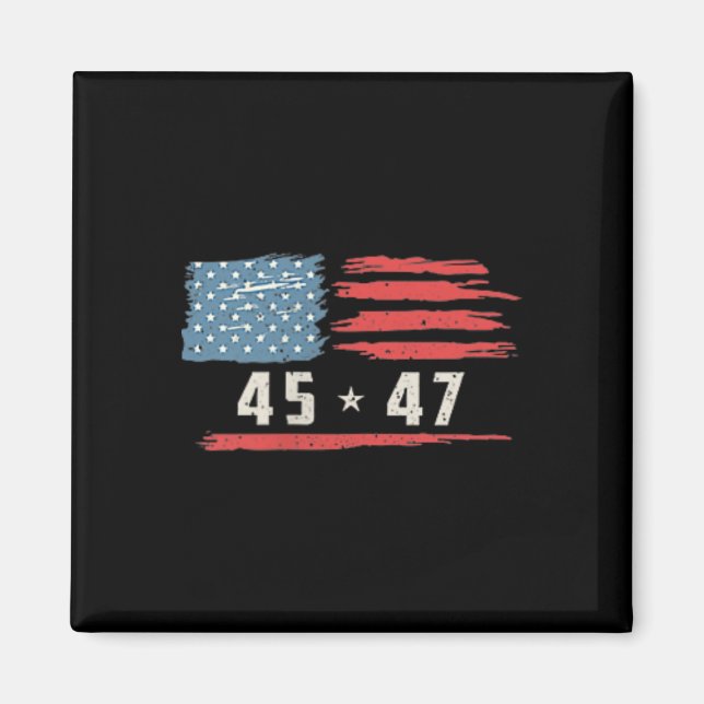 Funny Qr Präsident Trump Tance Code 2 Seite Magnet (Vorne)