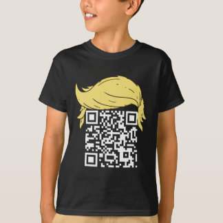 Funny Qr Präsident Trump Tance Code 2 T-Shirt
