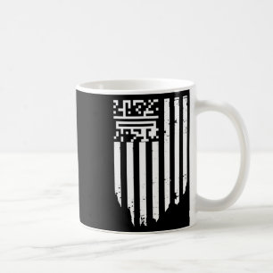 Funny Qr Präsident Trump Tance Code Kaffeetasse