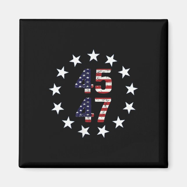 Funny Qr Präsident Trump Tance Code Magnet (Vorne)