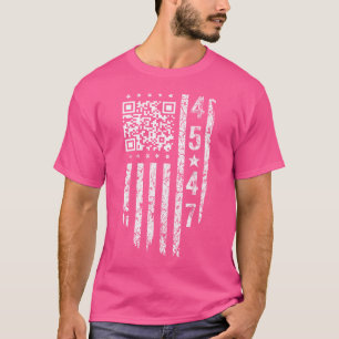 Funny Qr Präsident Trump Tance Code T-Shirt