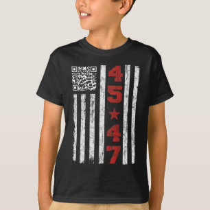 Funny Qr Präsident Trump Tance Code Trump 4547 (on T-Shirt