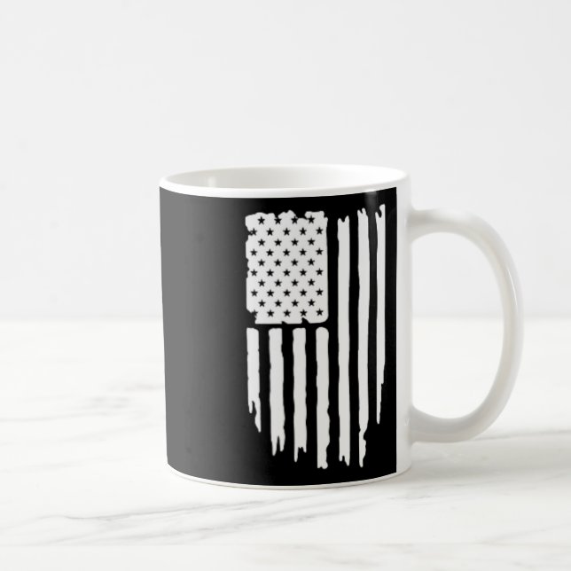 Funny Qr Präsident Trump Tanzcode (auf Byck) 3 Kaffeetasse (Rechts)