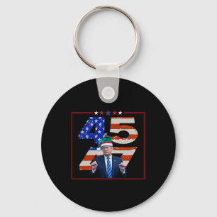 Funny Qr Präsident Trump Tanzcode (auf Byck) 8 Schlüsselanhänger