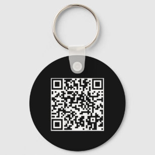 Funny Qr Präsident Trump Tanzcode (auf der Rücksei Schlüsselanhänger