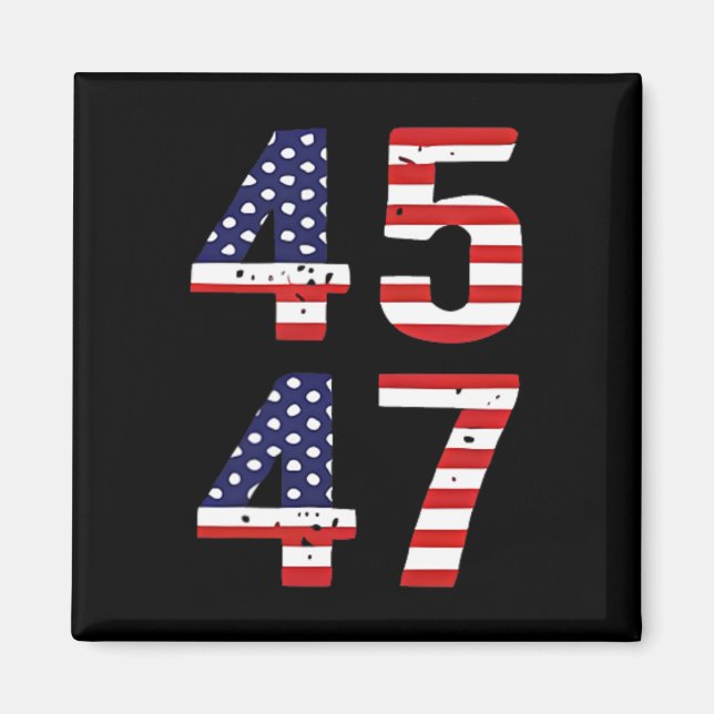 Funny Qr Präsident Trump tanzt Prüfung mir-Code (a Magnet (Vorne)