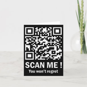 Funny Qr scanne mich Trump 4547 T-Shirt Trump Tanz Karte