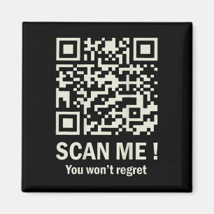 Funny Qr scanne mich Trump 45_47 T-Shirt Trump tan Magnet