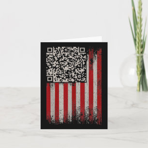 Funny Qr Trump Tanzcode Karte