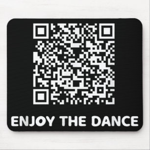 Funny Qr Trump tanzt Interaktiver Code Mousepad