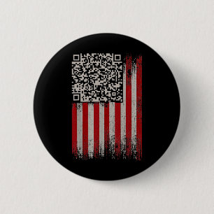 Funny Qr Trump Tanztanzcode 1 Button