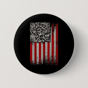 Funny Qr Trumps Tanzcode Button