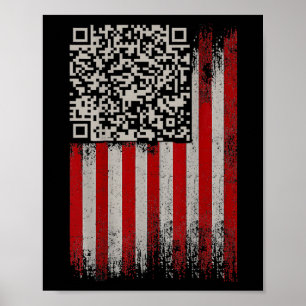 Funny Qr Trumps Tanzcode Poster