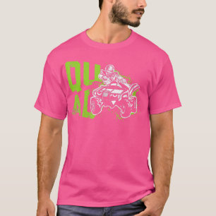 Funny Quad Retro Quad Riding Four Wheeler ATV für T-Shirt