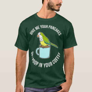 Funny Quaker Parrot Geschenk für Vogelbesitzer T-Shirt