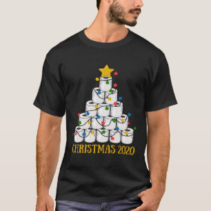 Funny Quarantine Christmas 2020 Toilettenpapier T-Shirt