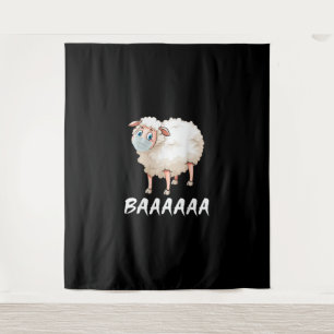 Funny Quarantine Maske Sheep Trendy Geschenke Wandteppich