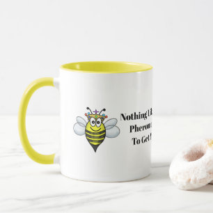 Funny Queen Bee and Drones Coffee Tasse Buzz On!