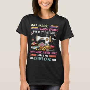 Funny Quilt Nähneedle Redewendungen Nähen & Schnei T-Shirt
