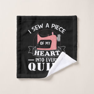 Funny Quilters Geschenke Waschlappen