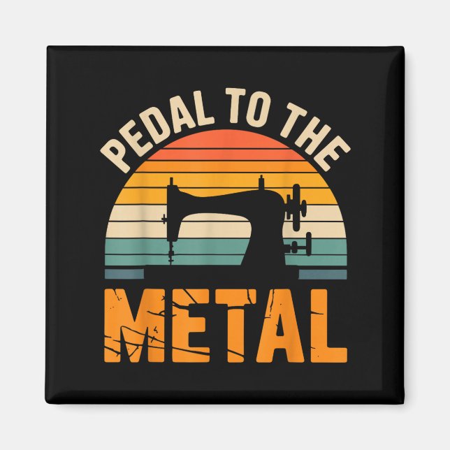 Funny Quilting Art For Men Women Quilt Sewer Quilt Magnet (Vorne)