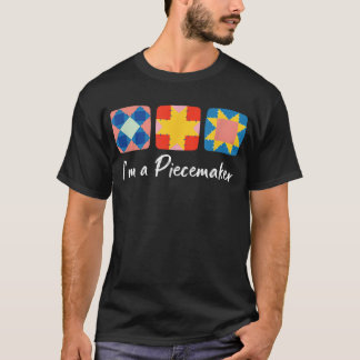 Funny Quilting Designs für Frauen Mädchen Quilt Lo T-Shirt