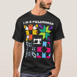 Funny Quilting Designs für Frauen Mädchen Quilt Lo T-Shirt