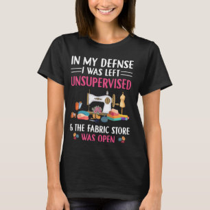 Funny Quilting Nähstuck Seamstress Sewer Quilt T-Shirt