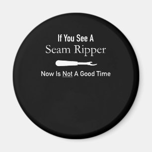 Funny Quilting Seamstress - Geschenk für die Quil Magnet