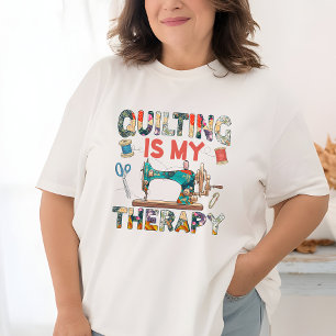 Funny Quilting Woman's T-Shirt