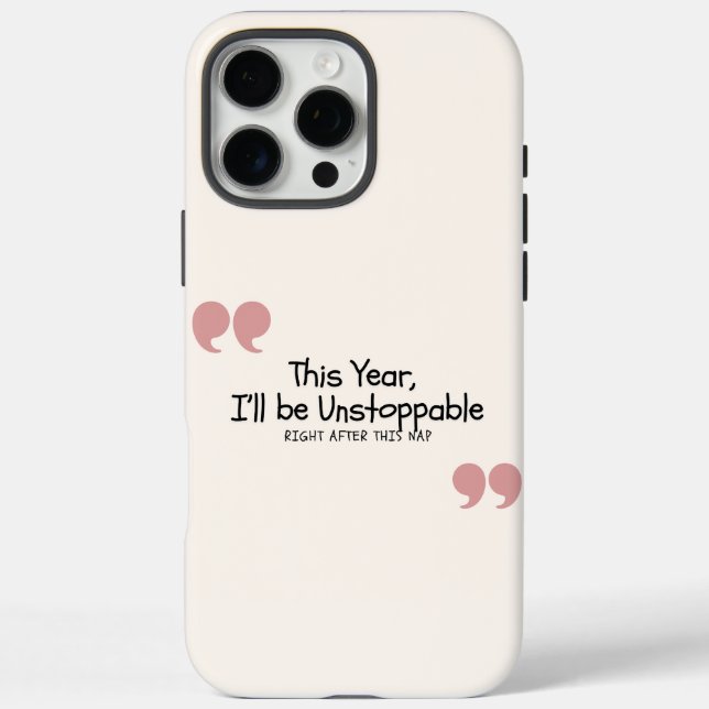 Funny Quote Case-Mate iPhone Hülle (Rückseite)