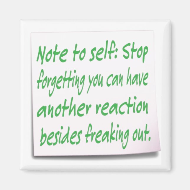 Funny Quote Magnet (Vorne)