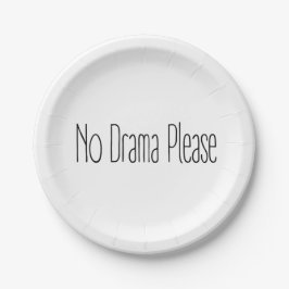 Funny Quote No Drama Please Decor For Home Pappteller