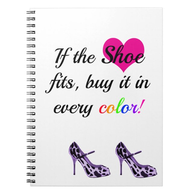 Funny Quote Showvorschau-Notebook Notizblock (Vorderseite)