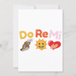 Funny Quotes Do Re Mi Song Music - Geschenk Idee Einladung
