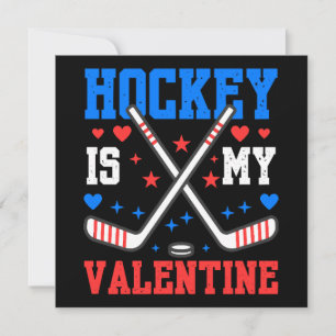 Funny Quotes Eishockey ist mein Valentiner Sportte Einladung