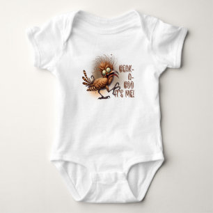 Funny Quotes Funny Quirky Whimsical Bird Baby Strampler