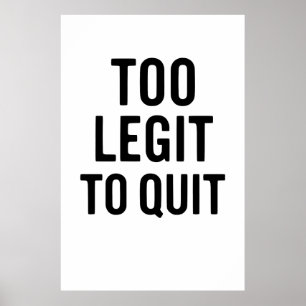 Funny Quotes: ICH BIN, SAH, ICH HABE ES ERLEDIGT Poster