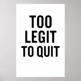 Funny Quotes: ICH BIN, SAH, ICH HABE ES ERLEDIGT Poster