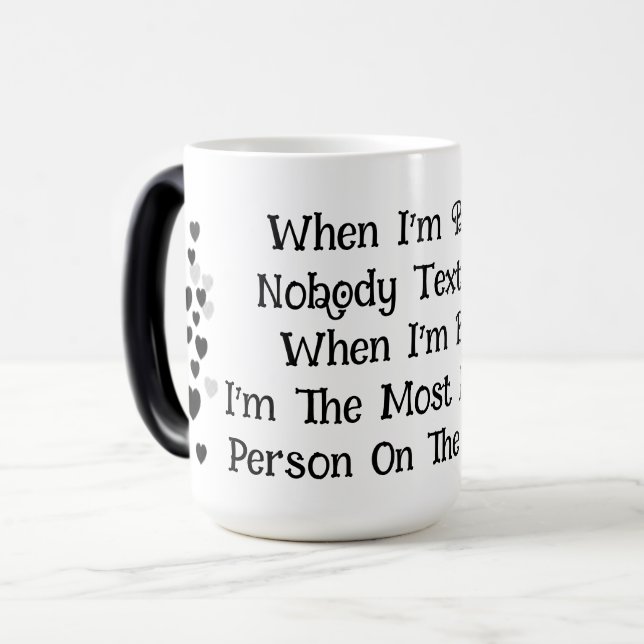 Funny Quotes Kaffee Tasse (Vorderseite Links)