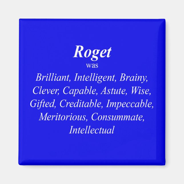 Funny quotes Magnet (Vorne)