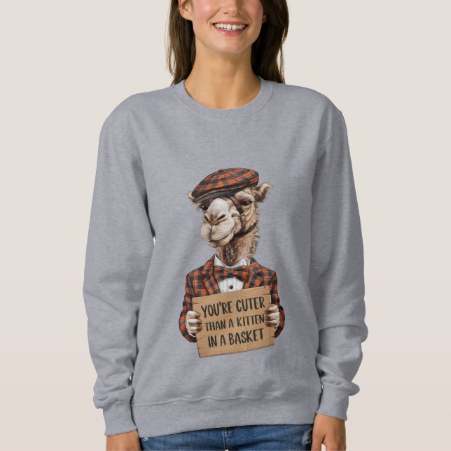 Funny Quotes Sweatshirt (Vorderseite)