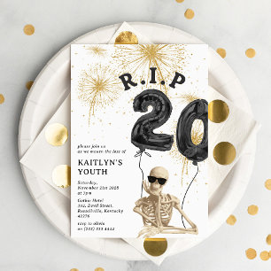 Funny R.I.P. zum 30. Geburtstag meiner 20 Einladung