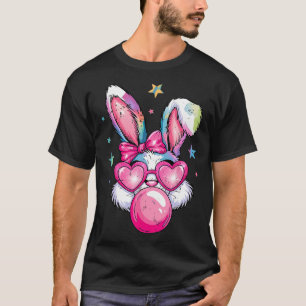 Funny Rabbit Bunny Blasblase Coquette Niedlich Eu T-Shirt