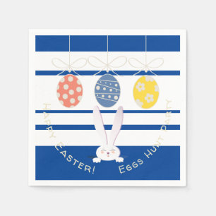 FUNNY RABBIT Happy Ostereier Jagen Party Modernes Serviette