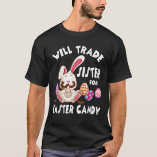 Funny Rabbit T Sister Nurse Egg Candy T-Shirt