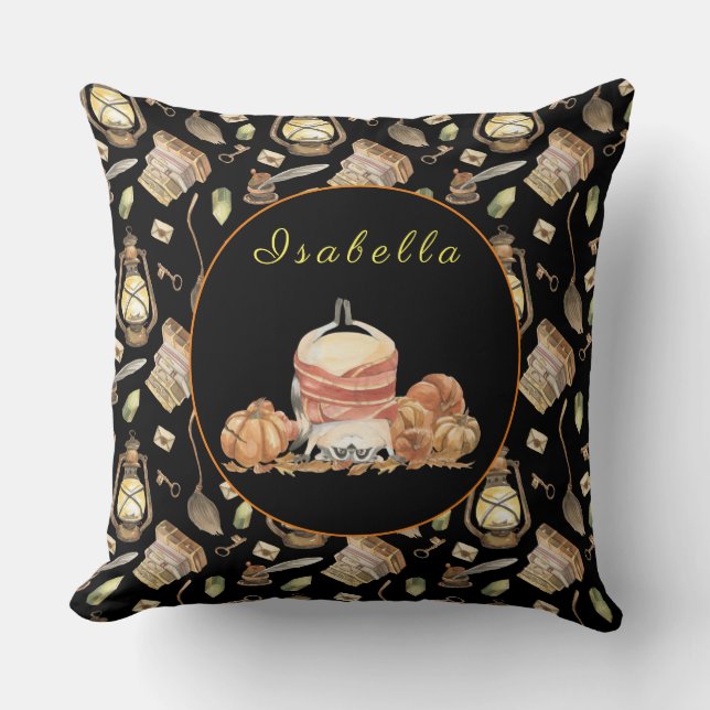 Funny Raccoon Anpassen von Text, Farbe 20"X20" Kissen (Vorderseite)