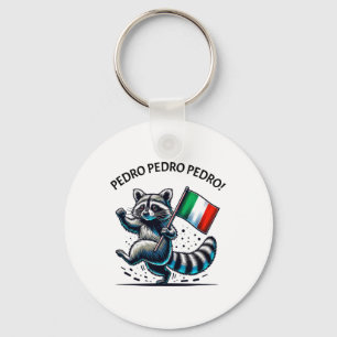 Funny Raccoon Meme Schlüsselanhänger