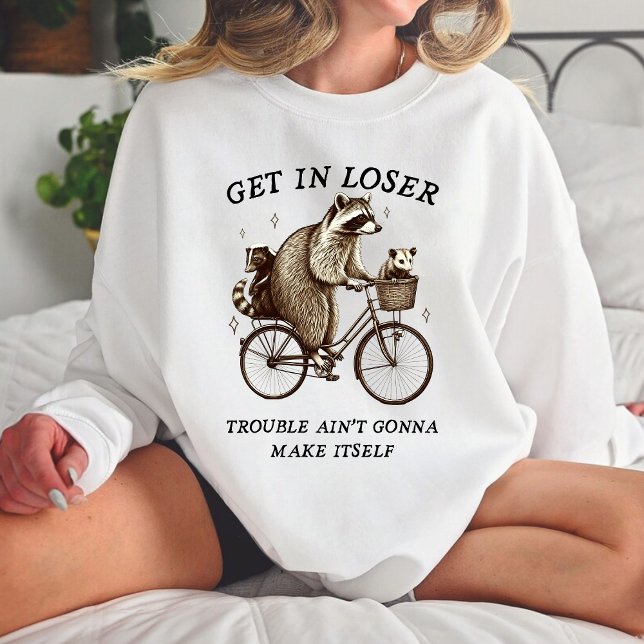 Funny raccoon und opossum sweatshirt (Von Creator hochgeladen)