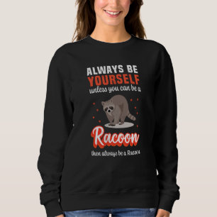 Funny Racoon - Raccoon Halloween Kostüm Sweatshirt